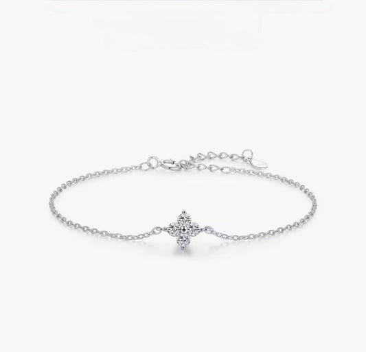Feeling Lucky Silver Bracelet