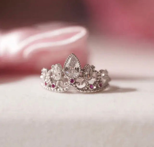 Rapunzel Silver Ring
